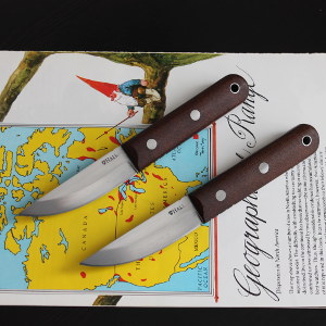 Field Knife, Burlap Micarta